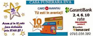 Servicii funerare in 10 rate fixe fara dobanda !